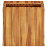 NNEVL Garden Raised Bed 50x30x50 cm Solid Acacia Wood