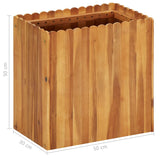 NNEVL Garden Raised Bed 50x30x50 cm Solid Acacia Wood