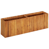 NNEVL Garden Raised Bed 150x30x50 cm Solid Acacia Wood