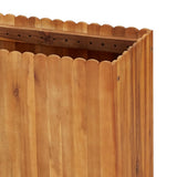NNEVL Garden Raised Bed 150x30x50 cm Solid Acacia Wood
