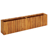 NNEVL Garden Raised Bed 200x30x50 cm Solid Acacia Wood