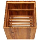 NNEVL Garden Raised Bed 50x50x50 cm Solid Acacia Wood