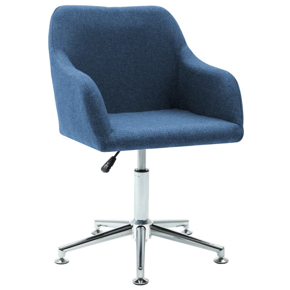 NNEVL Swivel Office Chair Blue Fabric