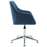 NNEVL Swivel Office Chair Blue Fabric