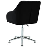 NNEVL Swivel Office Chair Black Fabric