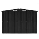 NNEVL Garden Shed 257x489x181 cm Metal Anthracite (AU only)