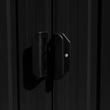 NNEVL Garden Shed 257x489x181 cm Metal Anthracite (AU only)
