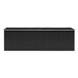 NNEVL Garden Shed 257x580x181 cm Metal Anthracite