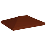 NNEVL Gazebo Top Cover 310 g/m² 3x4 m Terracota