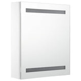 NNEVL LED Bathroom Mirror Cabinet 50x13.5x60 cm