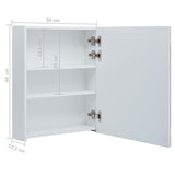 NNEVL LED Bathroom Mirror Cabinet 50x13.5x60 cm