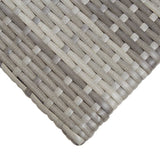 NNEVL Tea Table Grey 50x50x47 cm Poly Rattan