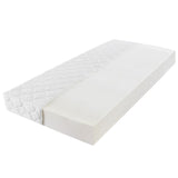 NNEVL Mattress with a Washable Cover 187x137x17 cm
