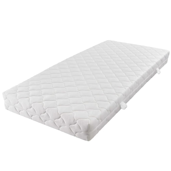 NNEVL Mattress with a Washable Cover 203x153x17 cm