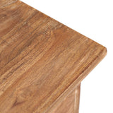 NNEVL Bedside Cabinet 40x30x50 cm Solid Teak