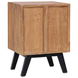 NNEVL Bedside Cabinet 40x35x55 cm Solid Teak