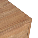 NNEVL Bedside Cabinet 40x35x55 cm Solid Teak