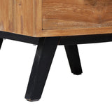 NNEVL Bedside Cabinet 40x35x55 cm Solid Teak