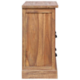 NNEVL Side Cabinet 60x30x60 cm Solid Teak