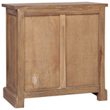 NNEVL Side Cabinet 60x30x60 cm Solid Teak
