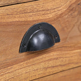 NNEVL Side Cabinet 60x30x60 cm Solid Teak
