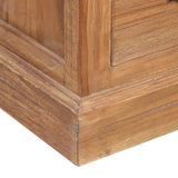 NNEVL Side Cabinet 60x30x60 cm Solid Teak