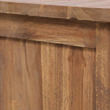NNEVL Side Cabinet 60x30x60 cm Solid Teak
