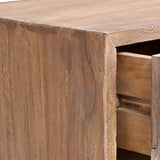 NNEVL TV Cabinet 120x30x45 cm Solid Teak