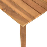 NNEVL Garden Coffee Table 60x60x36 cm Solid Acacia Wood