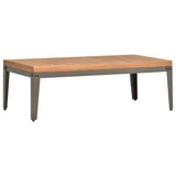 NNEVL Garden Coffee Table 110x55x36 cm Solid Acacia Wood