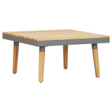 NNEVL 8-Seater Garden Lounge Set with Cushions Solid Acacia Wood