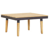 NNEVL 8-Seater Garden Lounge Set with Cushions Solid Acacia Wood