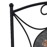 NNEVL Bistro Chairs 2 pcs Orange/Grey