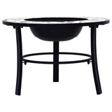 NNEVL Mosaic Fire Pit Green 68cm Ceramic