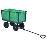 NNEVL Garden Hand Trolley Green 350 kg