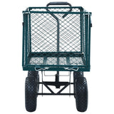NNEVL Garden Hand Trolley Green 350 kg
