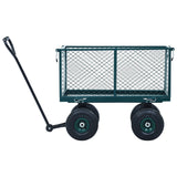 NNEVL Garden Hand Trolley Green 350 kg