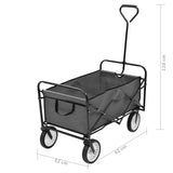 NNEVL Folding Hand Trolley Steel Grey