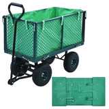 NNEVL Garden Cart Liner Green Fabric