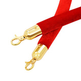 NNEVL 3 Piece VIP Queue Barrier Set Stainless Steel Gold