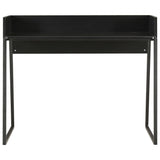 NNEVL Desk Black 90x60x88 cm