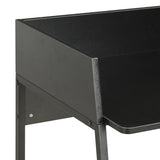 NNEVL Desk Black 90x60x88 cm