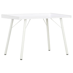 NNEVL Desk White 90x50x79 cm