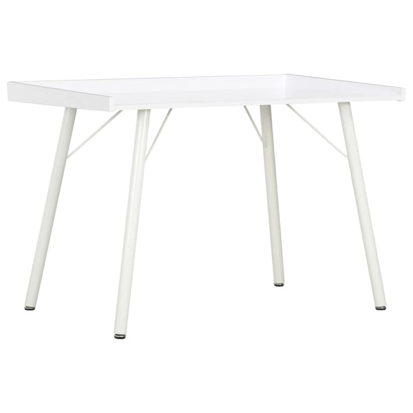 NNEVL Desk White 90x50x79 cm