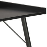 NNEVL Desk Black 90x50x79 cm