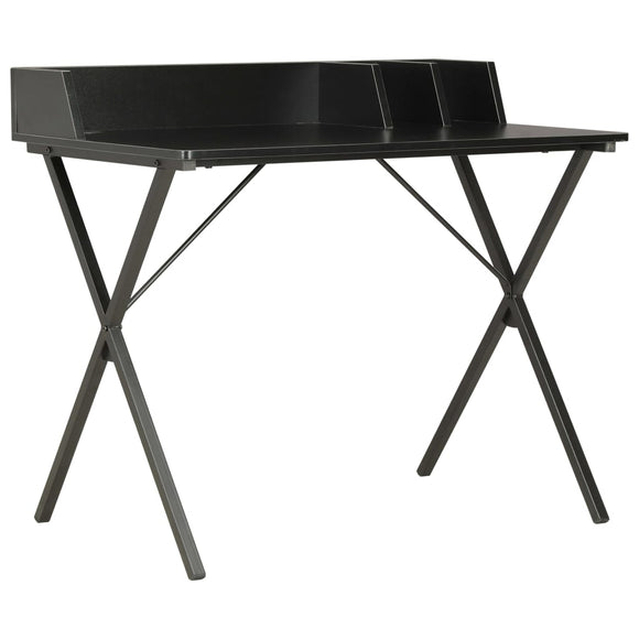 NNEVL Desk Black 80x50x84 cm