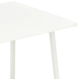 NNEVL Desk with Shelving Unit White 102x50x117 cm