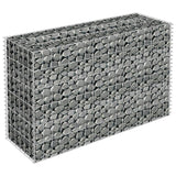 NNEVL Gabion Raised Bed Galvanised Steel 90x30x60 cm