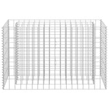 NNEVL Gabion Raised Bed Galvanised Steel 90x30x60 cm