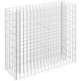 NNEVL Gabion Raised Bed Galvanised Steel 90x30x90 cm
